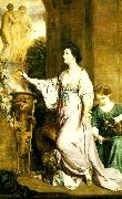 Sir Joshua Reynolds lady sarah bunbury sarificing to the graces oil painting reproduction